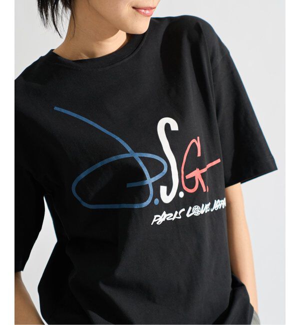 Paris Saint-Germain「【Futura &times; Paris Saint-Germain】グラフィックプリント Tシャツ」|Tシャツ・カットソー|ブラック