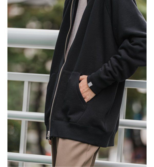 EDIFICE「【LOOPWHEELER for LOWERCASE】ライトツリウラケ ZIPカーディガン」|カーディガン|