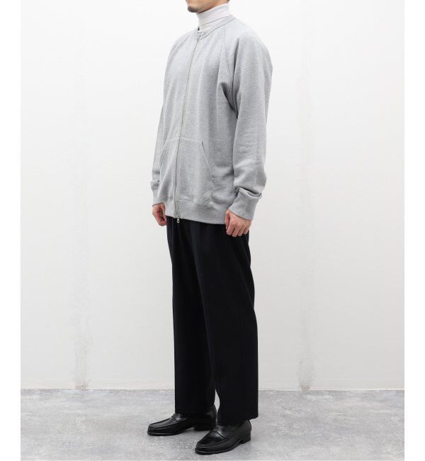 EDIFICE「【LOOPWHEELER for LOWERCASE】ライトツリウラケ ZIPカーディガン」|カーディガン|