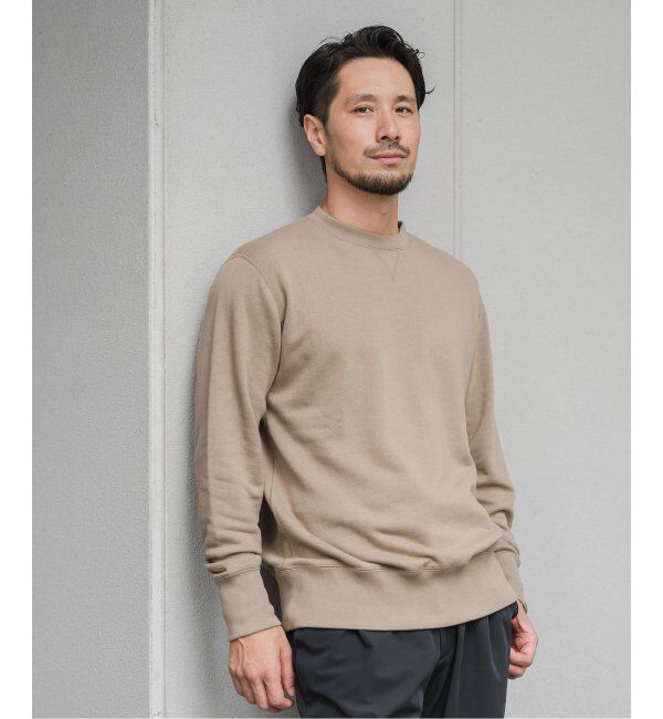 EDIFICE「【LOOPWHEELER for LOWERCASE】ライトツリウラケ ルーズフィットスウェット」|スウェット・ジャージ|