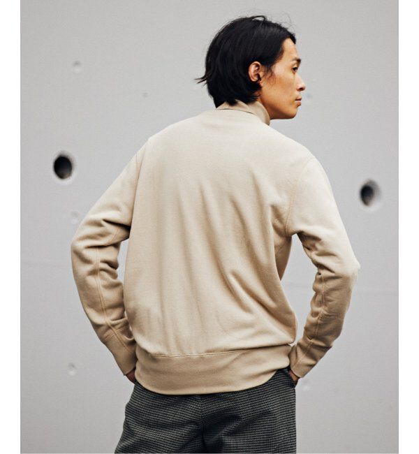 EDIFICE「【LOOPWHEELER for LOWERCASE】ライトツリウラケ ルーズフィットスウェット」|スウェット・ジャージ|