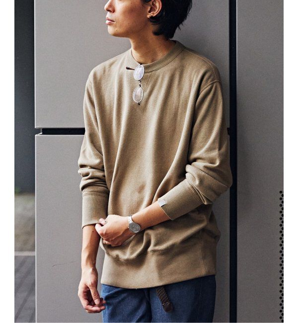 EDIFICE「【LOOPWHEELER for LOWERCASE】ライトツリウラケ ルーズフィットスウェット」|スウェット・ジャージ|