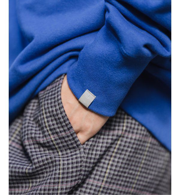 EDIFICE「【LOOPWHEELER for LOWERCASE】ライトツリウラケ ルーズフィットスウェット」|スウェット・ジャージ|