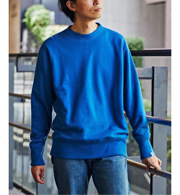 EDIFICE「【LOOPWHEELER for LOWERCASE】ライトツリウラケ ルーズフィットスウェット」|スウェット・ジャージ|