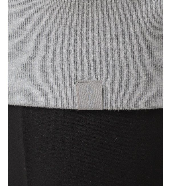 EDIFICE「【LOOPWHEELER for LOWERCASE】ライトツリウラケ Vネックベスト」|ベスト・ジレ|