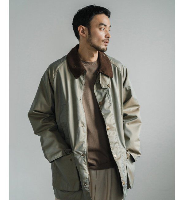EDIFICE「Barbour for MARKAWARE & EDIFICE 別注 タマムシ BEDALE/ビデイル "SOLARO"」|その他|