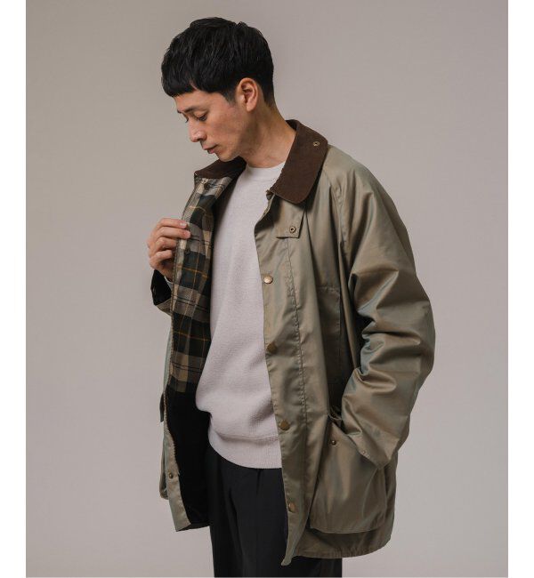 EDIFICE「Barbour for MARKAWARE & EDIFICE 別注 タマムシ BEDALE/ビデイル "SOLARO"」|その他|
