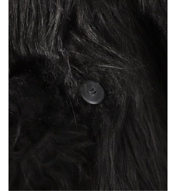 PULP「【Geek Office / ギークオフィス】NACHE / ナチェ MAXI FAUX FUR COAT」|ステンカラーコート|