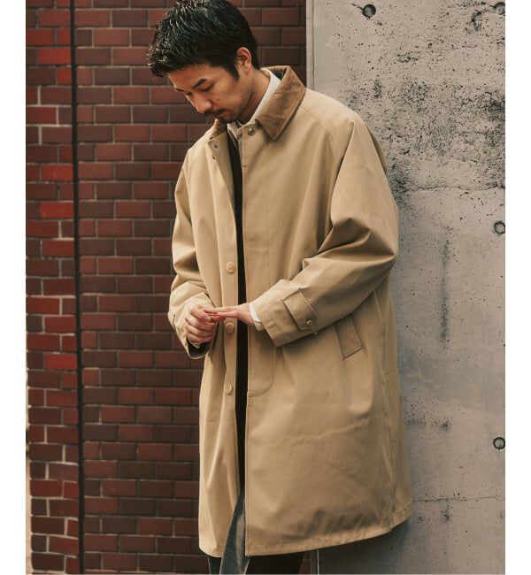 417 EDIFICE「【Windrisp】コート」|ステンカラーコート|