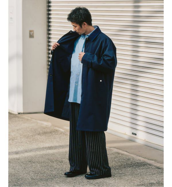 417 EDIFICE「【Windrisp】コート」|ステンカラーコート|