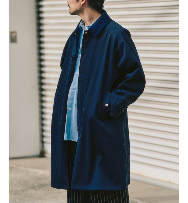 417 EDIFICE「【Windrisp】コート」|ステンカラーコート|