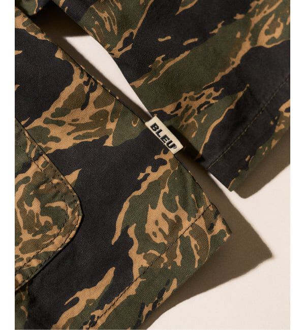 417 EDIFICE「【BLEU DE CHINE STORE】SHANGHAI JACKET CAMO」|シャツ・ブラウス|