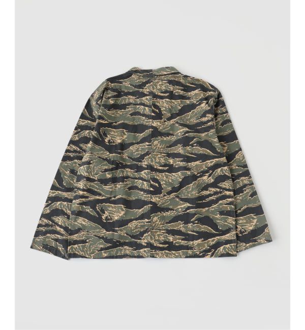 417 EDIFICE「【BLEU DE CHINE STORE】SHANGHAI JACKET CAMO」|シャツ・ブラウス|