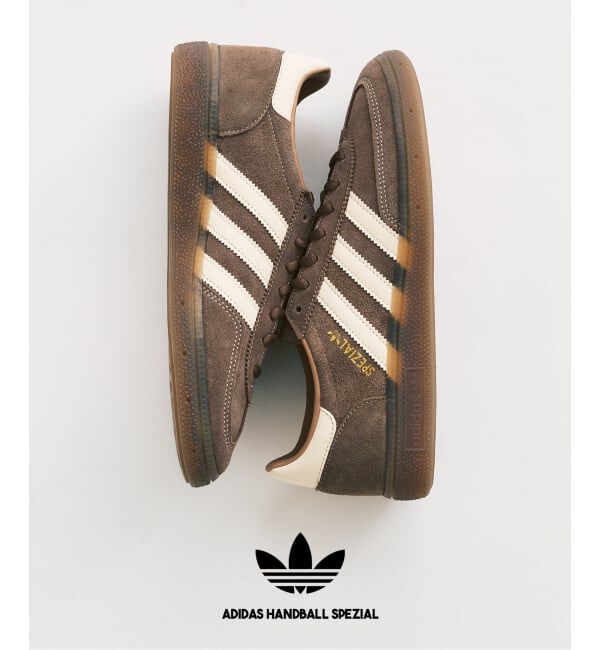 417 EDIFICE「adidas / アディダス HANDBALL SPEZIAL」|スニーカー|ブラウン