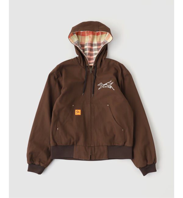 PULP「SPECIAL GUEST / スペシャルゲスト DUCK CANVAS THERMAL HOODED」|その他|ブラウン