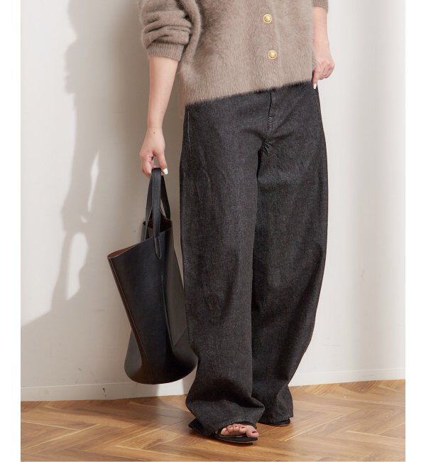 journal standard L'essage「ルーズウェービング 3D デニムパンツ」|デニム|