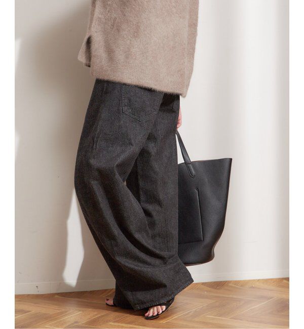 journal standard L'essage「ルーズウェービング 3D デニムパンツ」|デニム|