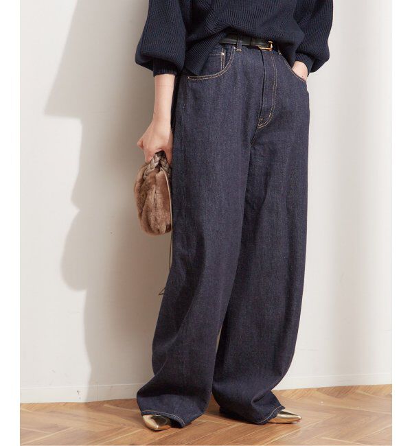 journal standard L'essage「ルーズウェービング 3D デニムパンツ」|デニム|