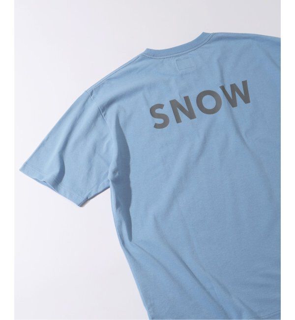JOURNAL STANDARD relume「SNOW PEAK / スノーピーク 別注 &rdquo;PEAK SNOW&rdquo; ロゴTシャツ」|Tシャツ・カットソー|