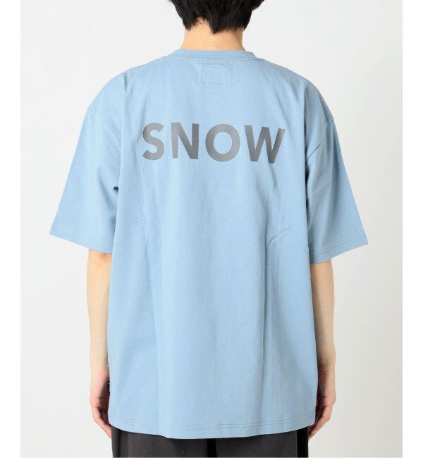 JOURNAL STANDARD relume「SNOW PEAK / スノーピーク 別注 &rdquo;PEAK SNOW&rdquo; ロゴTシャツ」|Tシャツ・カットソー|