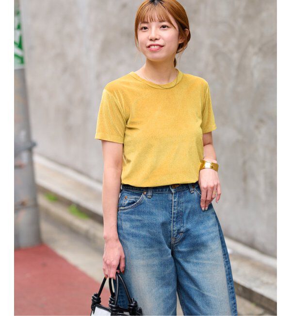 JOURNAL STANDARD relume「シアーベロアハーフスリーブTEE」|Tシャツ・カットソー|