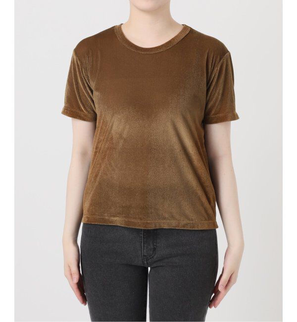 JOURNAL STANDARD relume「シアーベロアハーフスリーブTEE」|Tシャツ・カットソー|