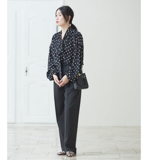 journal standard L'essage「《追加》IDEVEAUX＊IPEKERボウタイブラウス」|シャツ・ブラウス|