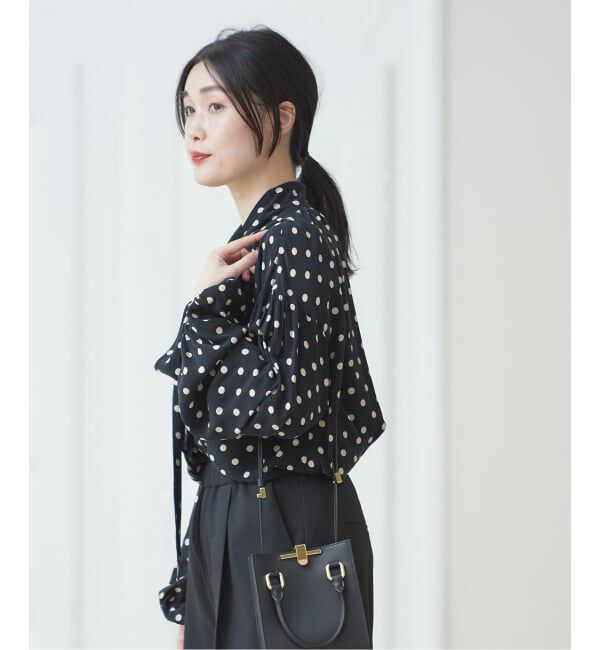 journal standard L'essage「《追加》IDEVEAUX＊IPEKERボウタイブラウス」|シャツ・ブラウス|