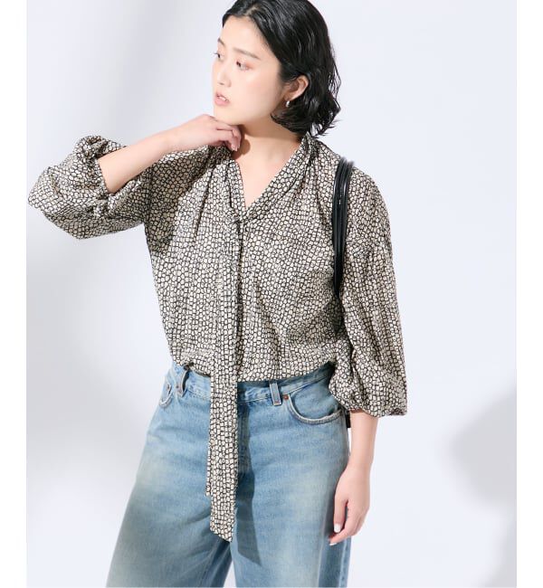 journal standard L'essage「《追加》IDEVEAUX＊IPEKERボウタイブラウス」|シャツ・ブラウス|