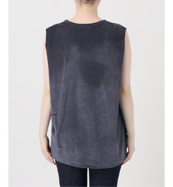 journal standard L'essage「ベロア タックノースリーブ」|Tシャツ・カットソー|