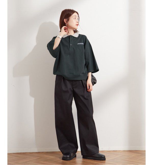 journal standard L'essage「《別注》【RUSSELL ATHLETIC/ラッセル・アスレティック】ポロエリ スエット」|Tシャツ・カットソー|