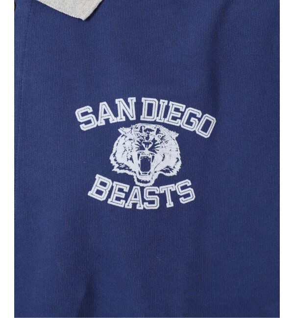 journal standard L'essage「《別注》【RUSSELL ATHLETIC/ラッセル・アスレティック】ポロエリ スエット」|Tシャツ・カットソー|