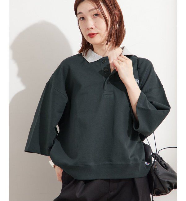 journal standard L'essage「《別注》【RUSSELL ATHLETIC/ラッセル・アスレティック】ポロエリ スエット」|Tシャツ・カットソー|