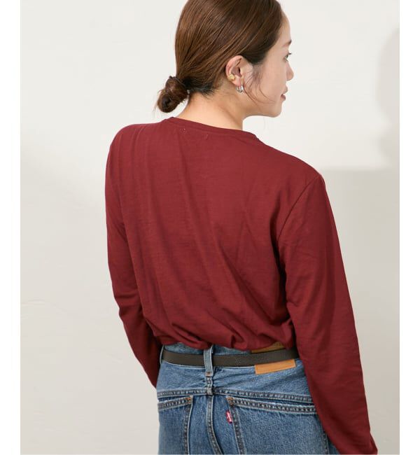 JOURNAL STANDARD「《追加5》クルーネックシアーロングTシャツ」|Tシャツ・カットソー|