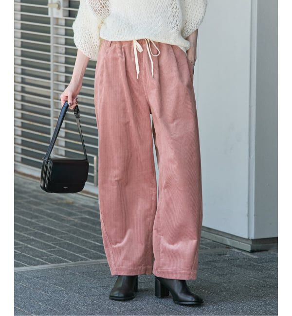JOURNAL STANDARD「Corduroy Barrel イージーパンツ」|その他|ピンク B