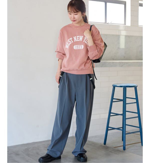 JOURNAL STANDARD relume「ヴィンテージライクカレッジロゴスウェット」|スウェット・ジャージ|