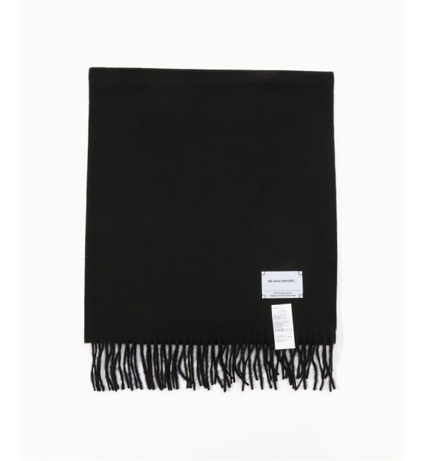 JOURNAL STANDARD「THE INOUE BROTHERS / ザ イノウエブラザーズ Brushed Scarf」|マフラー|ブラック