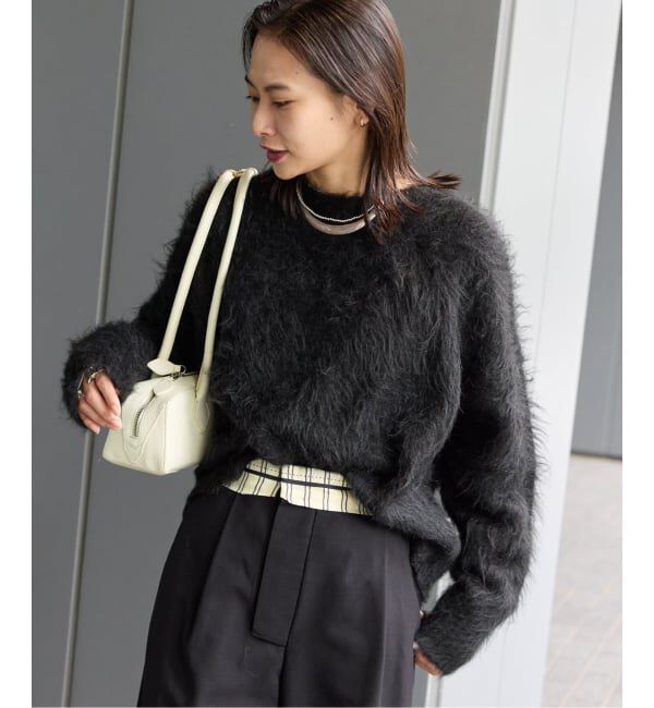 JOURNAL STANDARD「《WEB限定追加2》シャギークルーネックプルオーバー」|ニット・セーター|