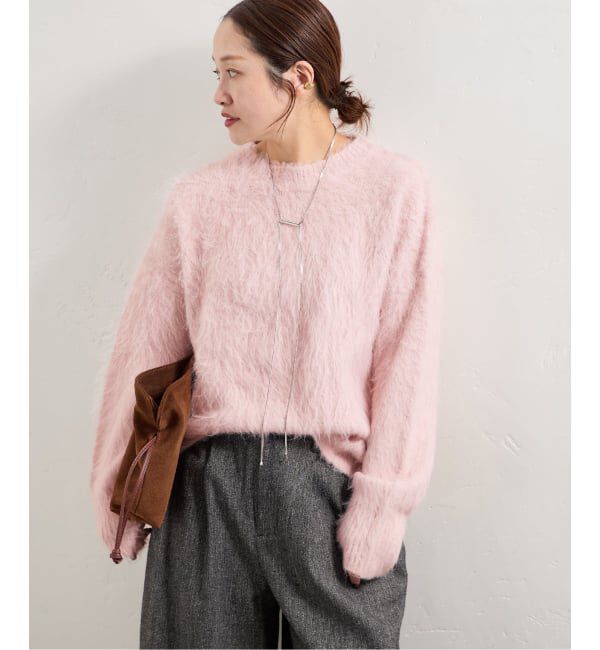 JOURNAL STANDARD「《WEB限定追加2》シャギークルーネックプルオーバー」|ニット・セーター|