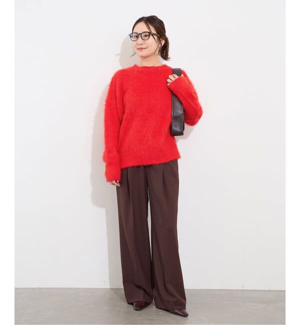 JOURNAL STANDARD「《WEB限定追加2》シャギークルーネックプルオーバー」|ニット・セーター|