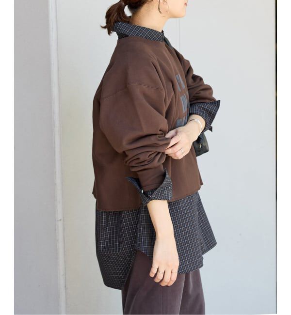 JOURNAL STANDARD「《追加》CROPPED LOGO SWEAT」|スウェット・ジャージ|