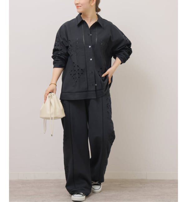 JOURNAL STANDARD relume「《予約》［26SS新作］カットワークエンブロイダリーパンツ」|その他|