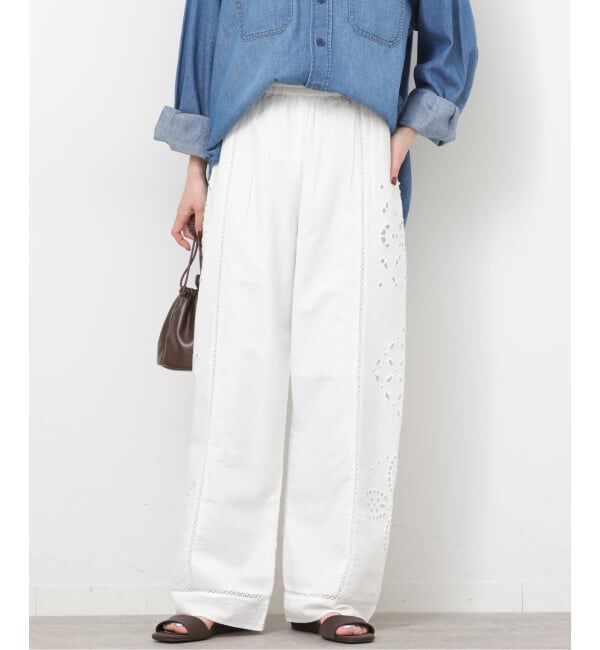 JOURNAL STANDARD relume「《予約》［26SS新作］カットワークエンブロイダリーパンツ」|その他|
