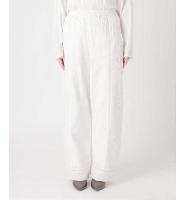 JOURNAL STANDARD relume「《予約》［26SS新作］カットワークエンブロイダリーパンツ」|その他|