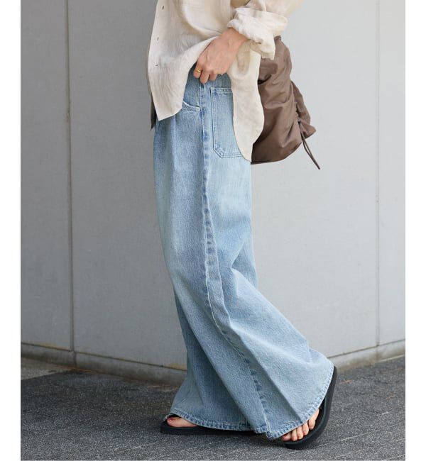 JOURNAL STANDARD「《追加予約》2タックワイドデニムパンツ」|デニム|
