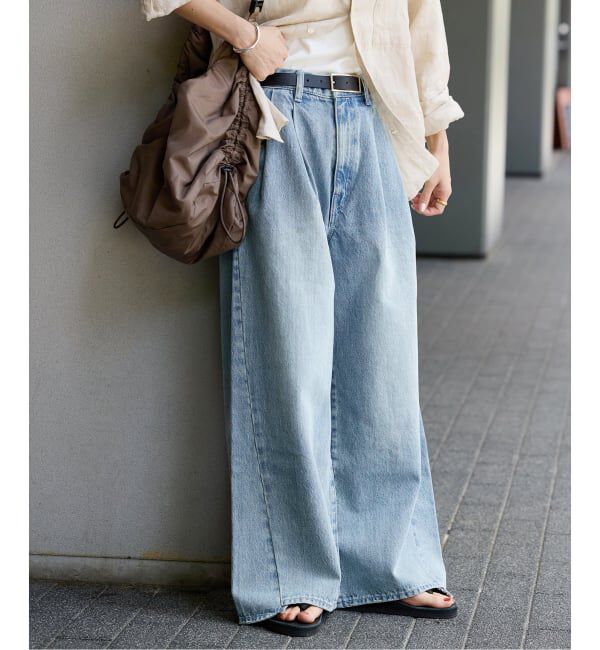 JOURNAL STANDARD「《追加予約》2タックワイドデニムパンツ」|デニム|