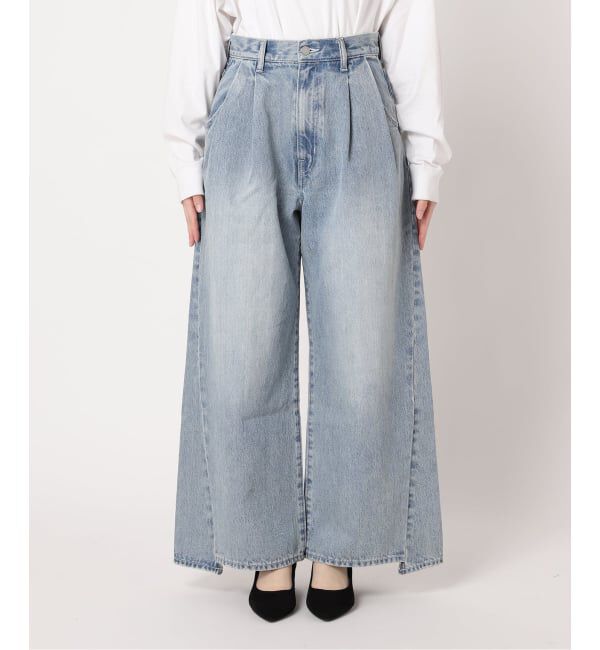 JOURNAL STANDARD「《追加予約》2タックワイドデニムパンツ」|デニム|
