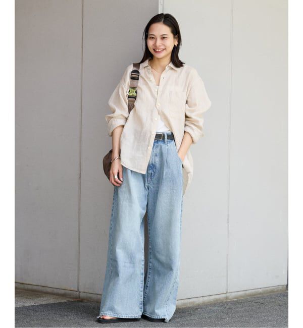 JOURNAL STANDARD「《追加予約》2タックワイドデニムパンツ」|デニム|