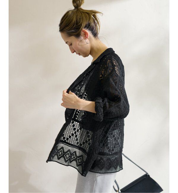 FRAMeWORK「≪追加≫アンティークレースOPカラーシャツ 2」|シャツ・ブラウス|