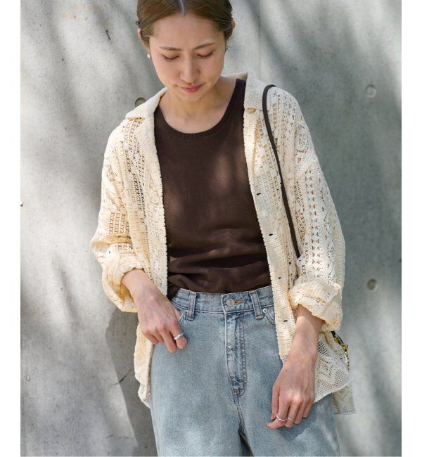 FRAMeWORK「≪追加≫アンティークレースOPカラーシャツ 2」|シャツ・ブラウス|